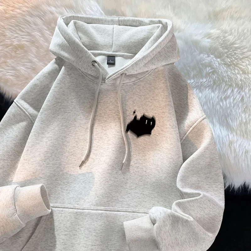 Streetwear Brand Hong Kong - Felpa con Cappuccio da Uomo, Trendy