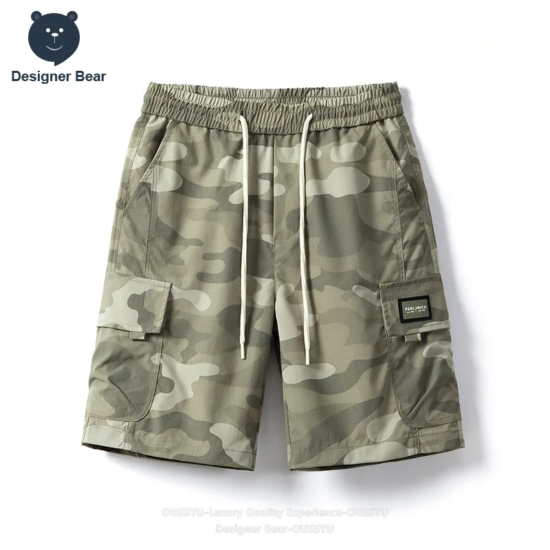Streetwear Brand Pants - Abbigliamento di Marca, Pantaloncini Cargo Estivi