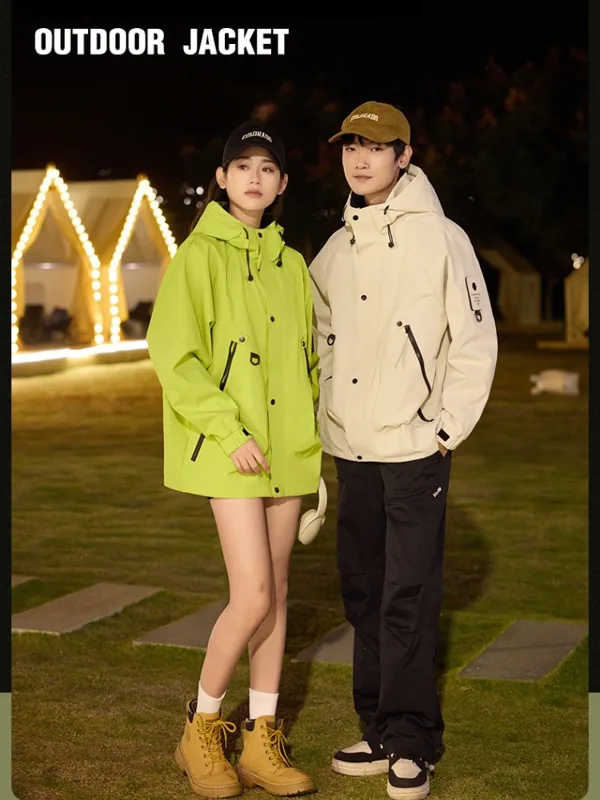 Streetwear Brand Hong Kong - Giacca per Coppie Primavera Autunno, Giacca