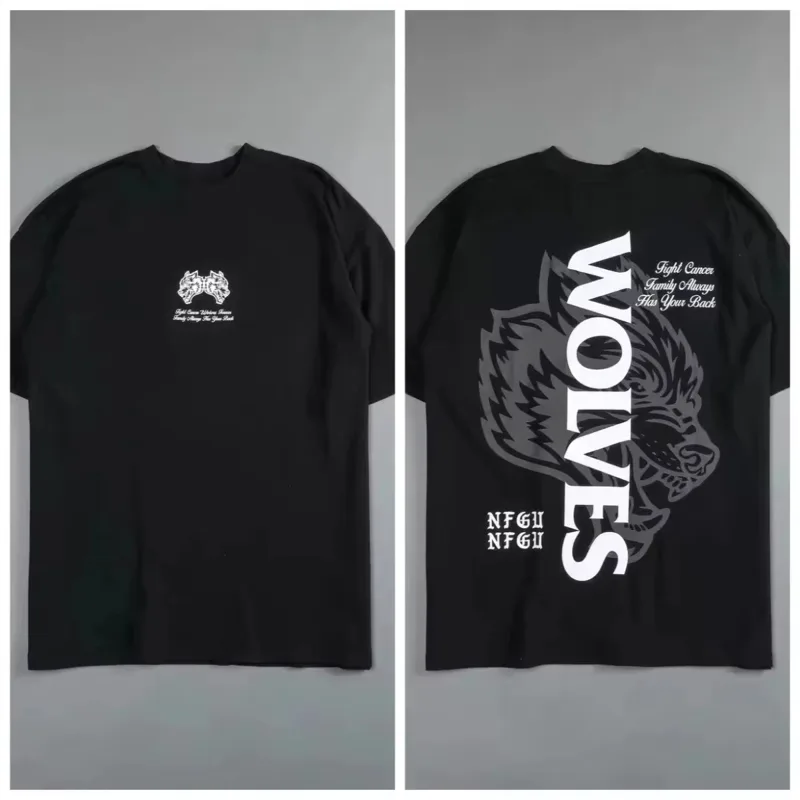 T-Shirt Retrò con Testa di Lup - Streetwear High End Brand recensione e prezzo