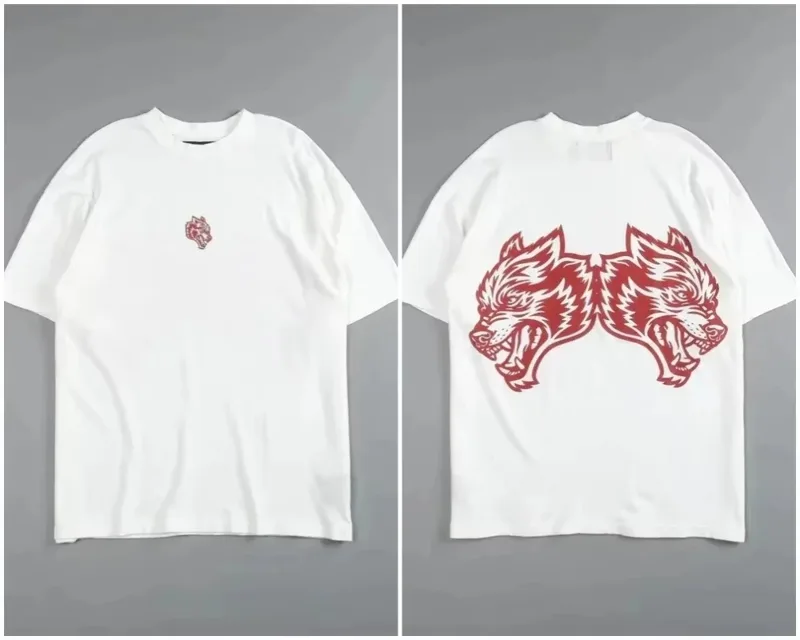 T-Shirt Retrò con Testa di Lup - Streetwear High End Brand recensione e prezzo