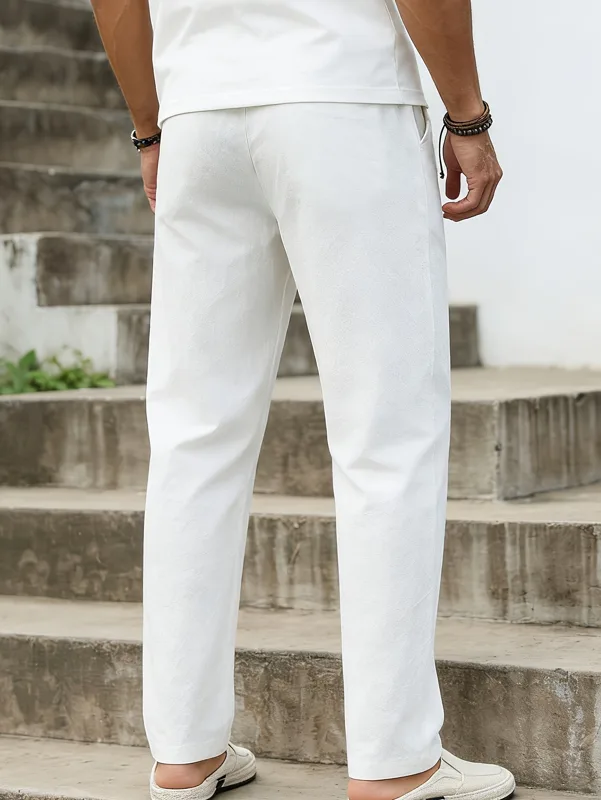 FGKKS Pantaloni Bianchi da Uom - Streetwear Brand Pants recensione e prezzo