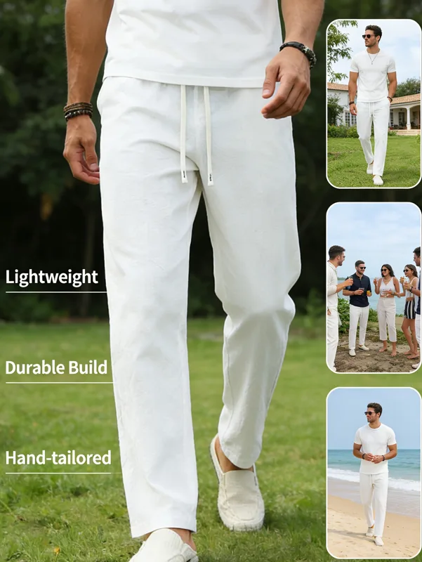 FGKKS Pantaloni Bianchi da Uom - Streetwear Brand Pants recensione e prezzo