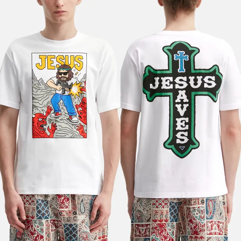 T-shirt Jesus Repent Paris Hig - Streetwear Brand In Paris recensione e prezzo