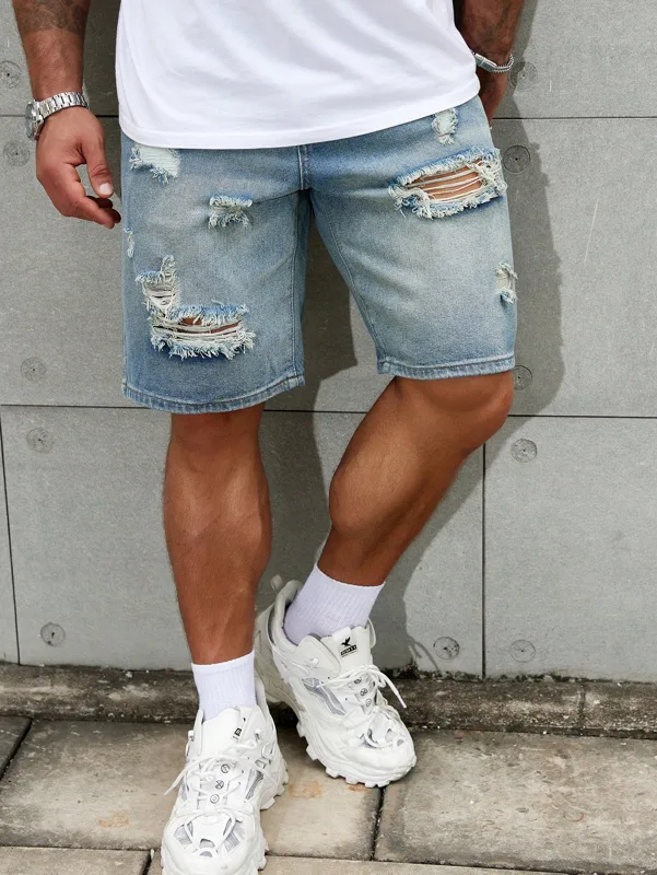 Jeans corti strappati da uomo  - Streetwear Brand Pants recensione e prezzo