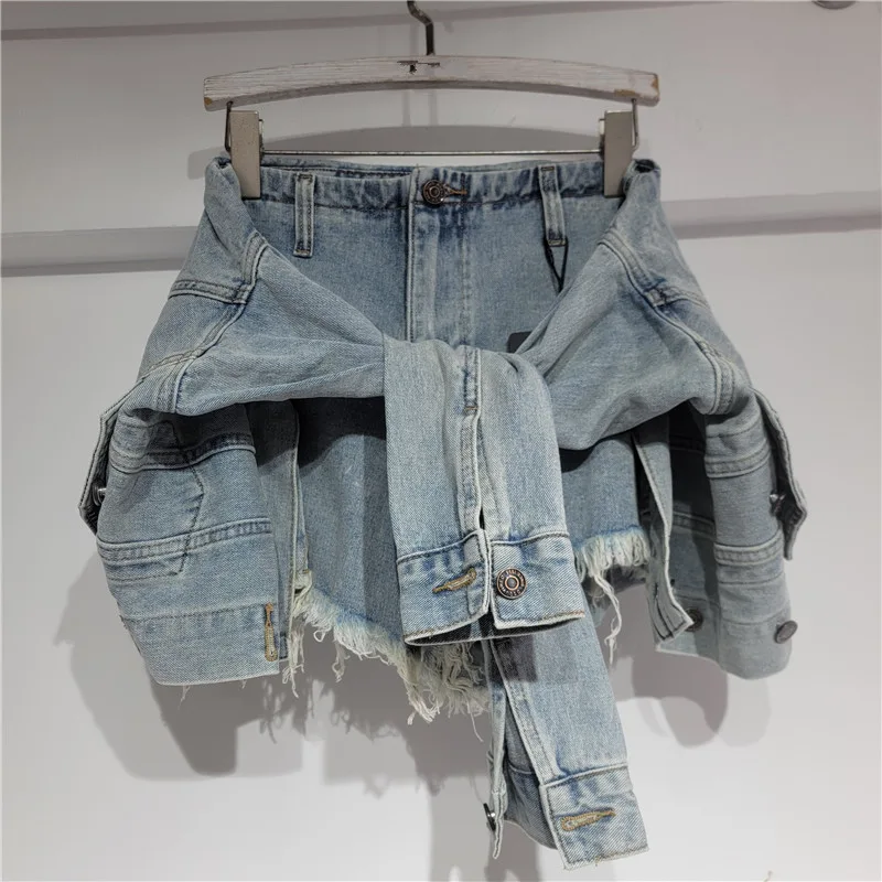 Shorts in denim da donna, jean - Streetwear Brand Pants recensione e prezzo