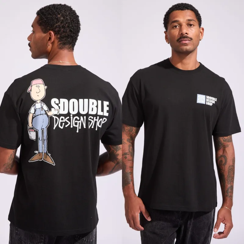 T-Shirt Nera con Grafica Skate - Streetwear Brand Generator recensione e prezzo