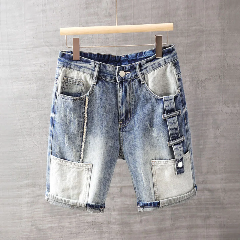 Pantaloni jeans corti da uomo  - Streetwear Brand Pants recensione e prezzo
